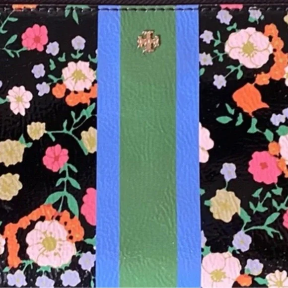 TORY BURCH Vilette Floral Zip Continental Wallet, Multicolor - Picture 2 of 12